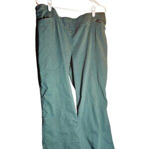 dark green stretchy pants, Croft&Barrow, size 18 regular